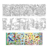 eeBoo: Bugs, Bird & Butterflies Fold-Out Coloring Book