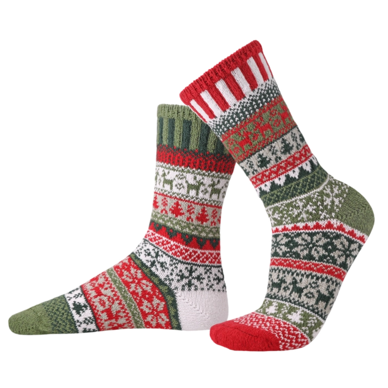 Solmate: Crew Sock, Yuletide