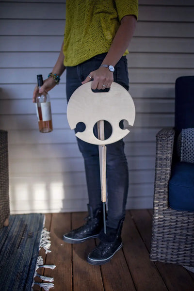 Outdoor wine table and wine glass holder plans hot sale