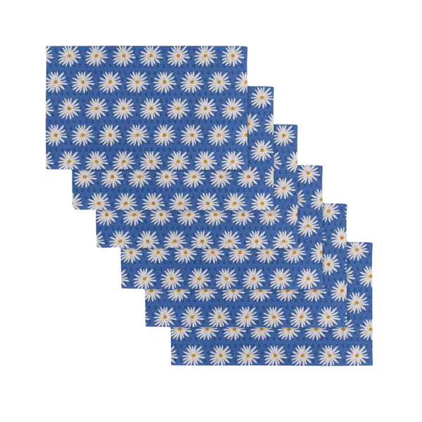 Geometry: Blue Daisies Not Paper Towels