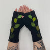 Sardine Clothing Co: Leaves Fingerless Gloves