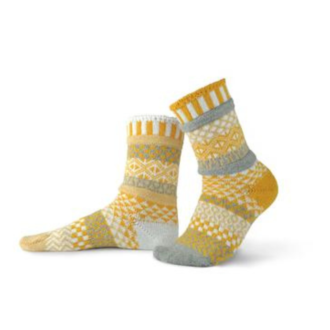 Solmate: Crew Socks, Northern Sun