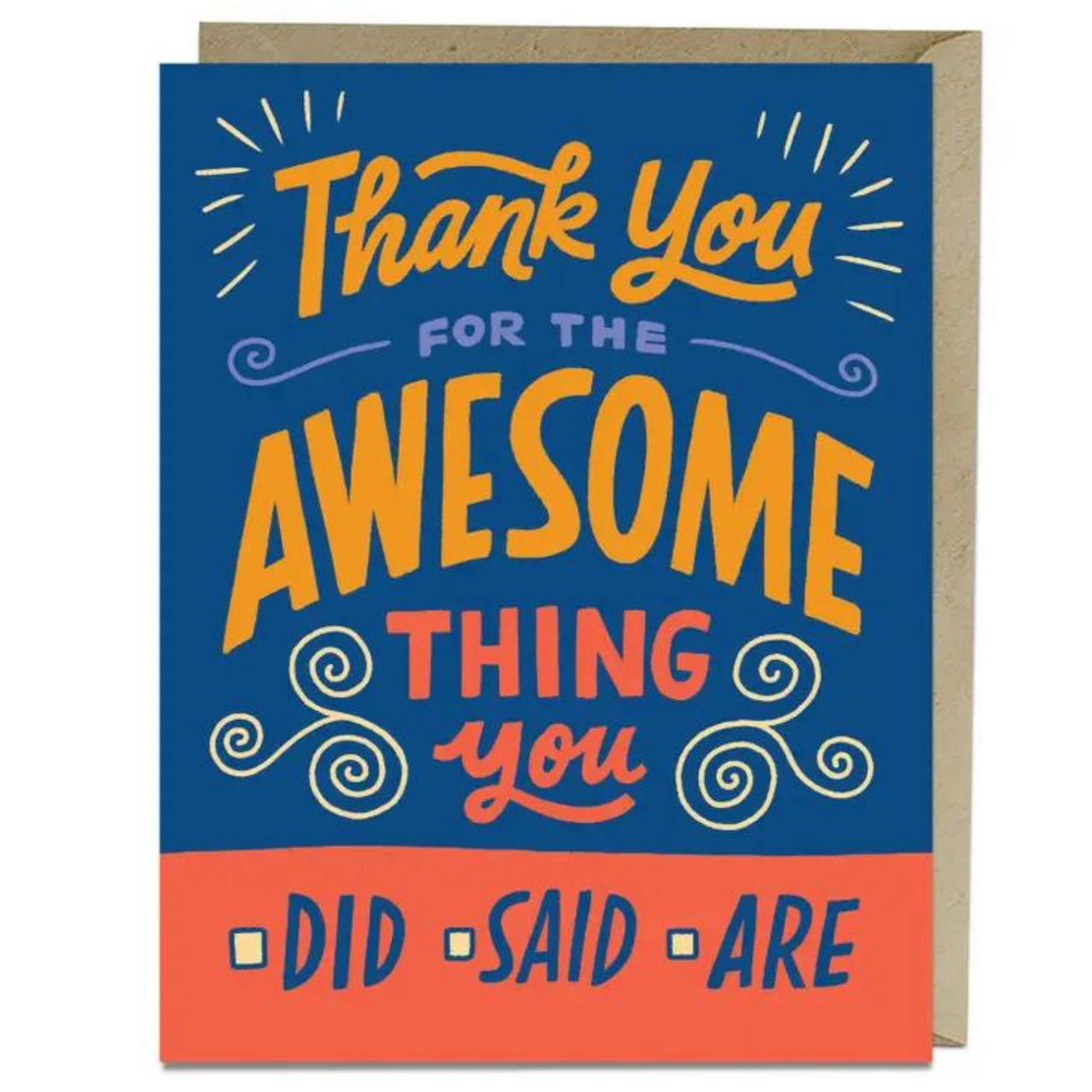 Em & Friends: Awesome Thank You Card