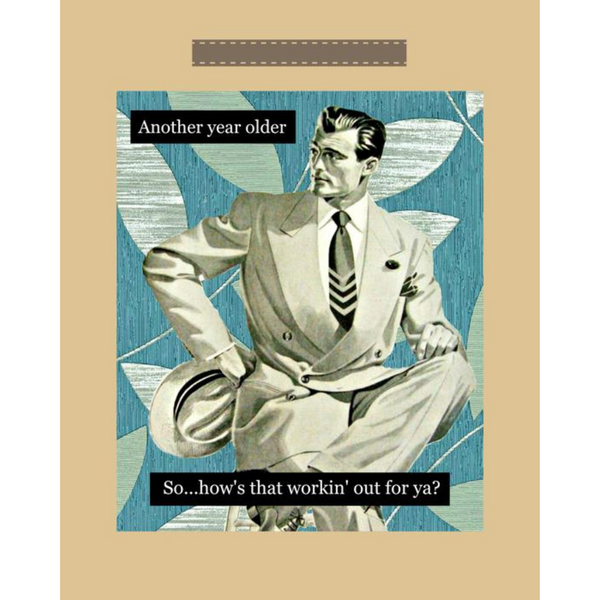 Umlaut Brooklyn: Gift Bag, Another Year Older - Male