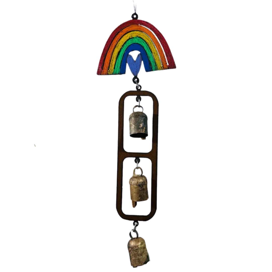 Whimsies: Rainbow wind chime