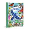 eeBoo: Bugs, Bird & Butterflies Fold-Out Coloring Book