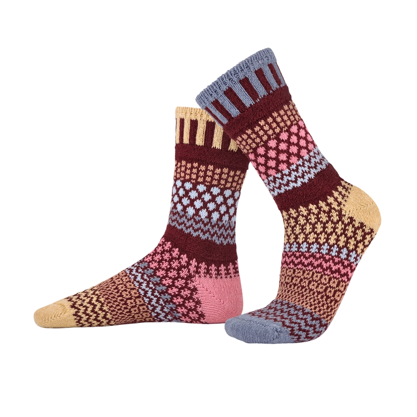 Solmate: Crew Sock, Larkspur