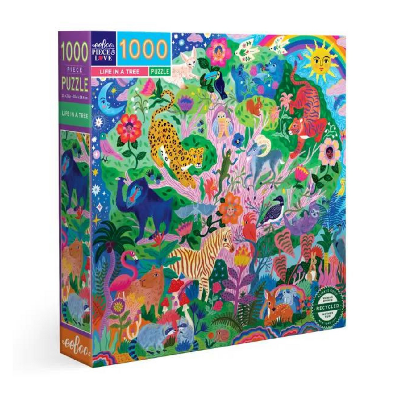 eeBoo: Life in a Tree 1000pc Puzzle
