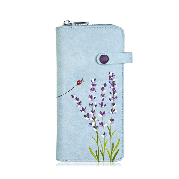Espe: Lavender Clutch Wallet