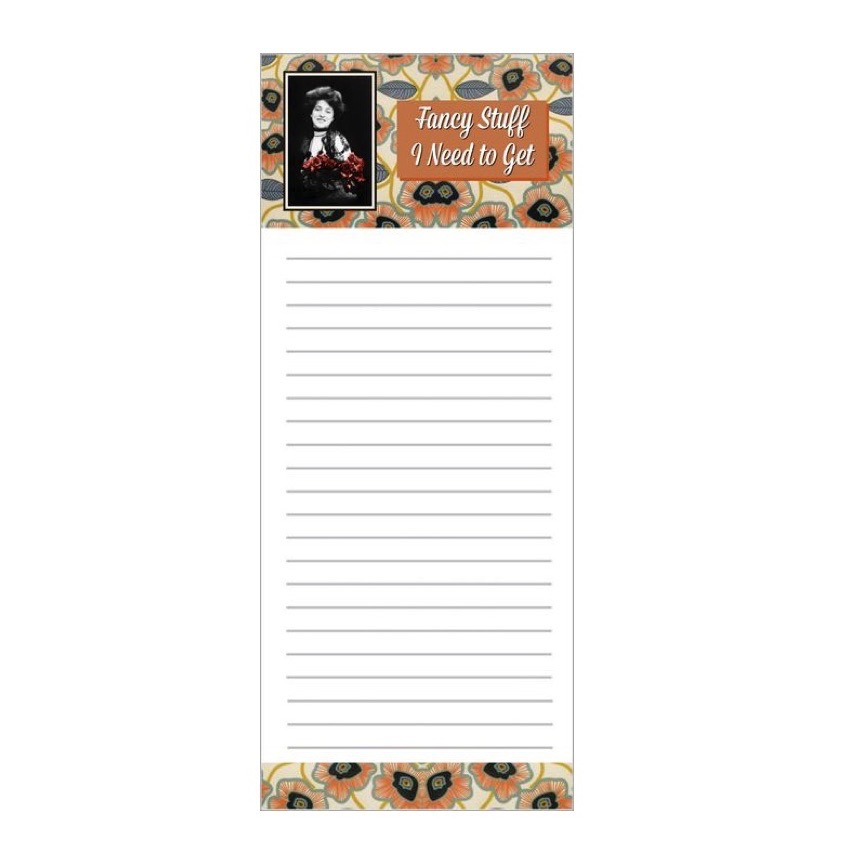 Umlaut Brooklyn: Fancy Stuff Magnetic Notepad