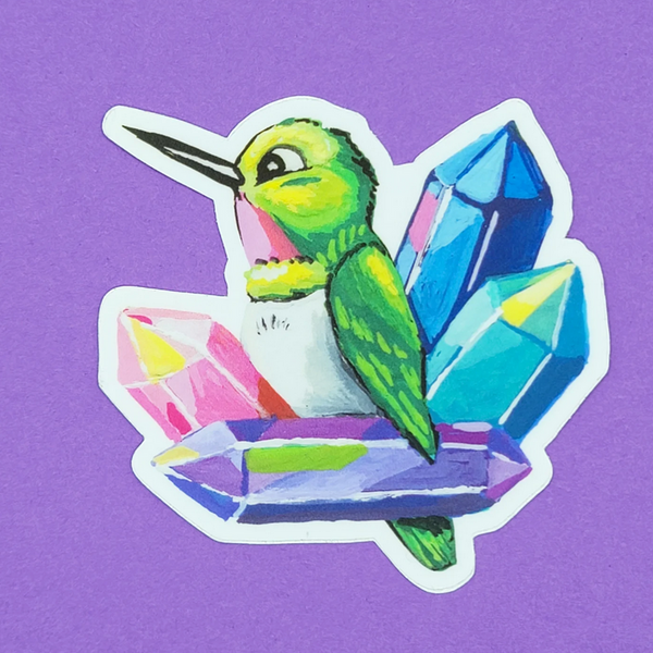 Cary Lane: Hummingbird sticker