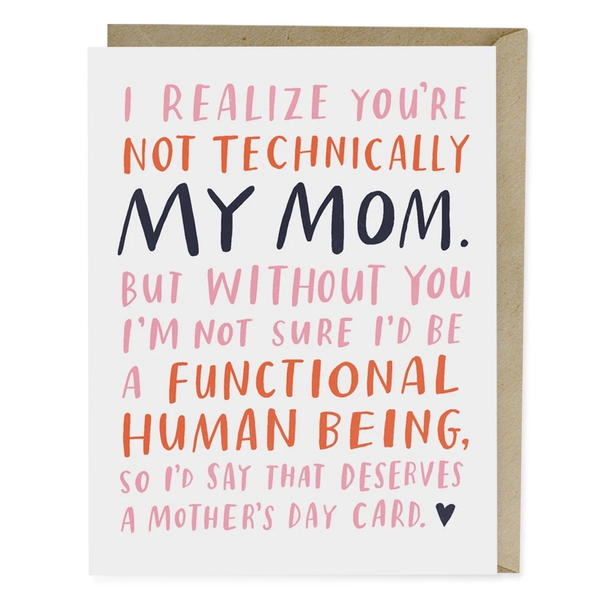 Em & Friends: Not Technically Mom Card