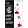 David Howell: Cubist Profile Earrings
