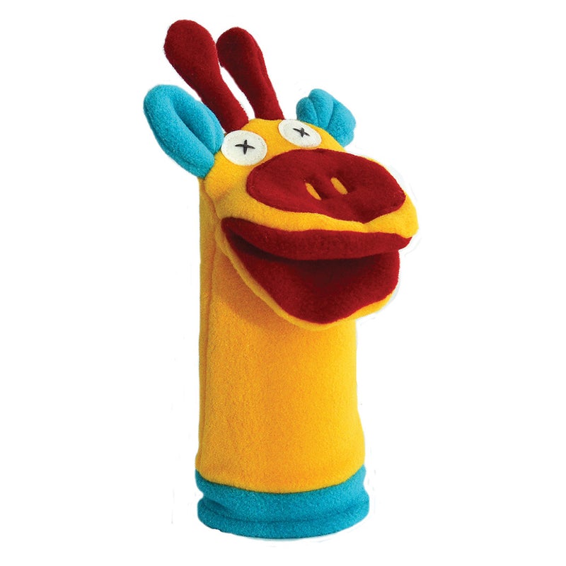 Cate & Levi: Hand Puppet, Giraffe (fleece)
