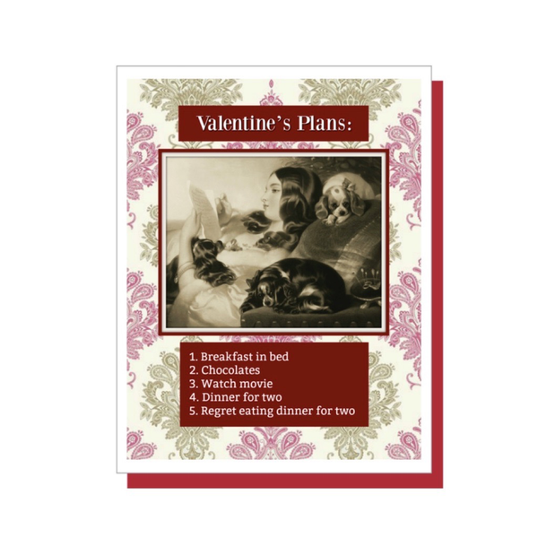 Umlaut Brooklyn: Valentine's Plans Card