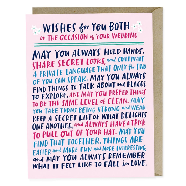 Em & Friends: Wishes for Your Wedding