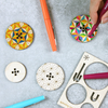 Bright Beam Goods: Geometric Spinning Tops