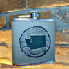 Beckman Design: Leather Wrapped Flask