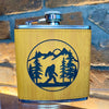 Beckman Design: Leather Wrapped Flask