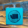 Beckman Design: Leather Wrapped Flask