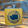 Beckman Design: Leather Wrapped Flask