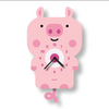 Popclox: Pig Pendulum Clock