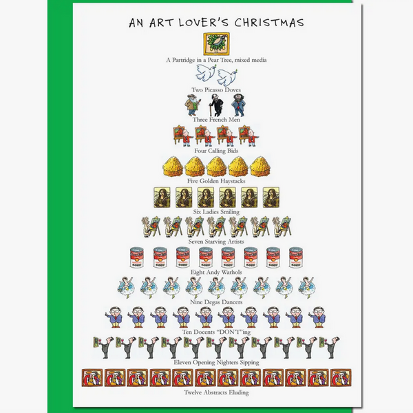 Allport: Art Lover's Holiday Card