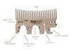 Headgehog Comb