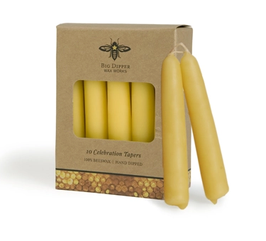 Big Dipper Waxworks: Beeswax Celebration Tapers