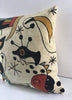 Natural Habitat: Chain Stitch Pillow, Miro #8 Cream, 18"