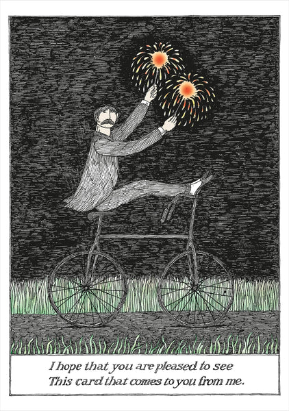 Edward Gorey: Pleased to See Birthday Card