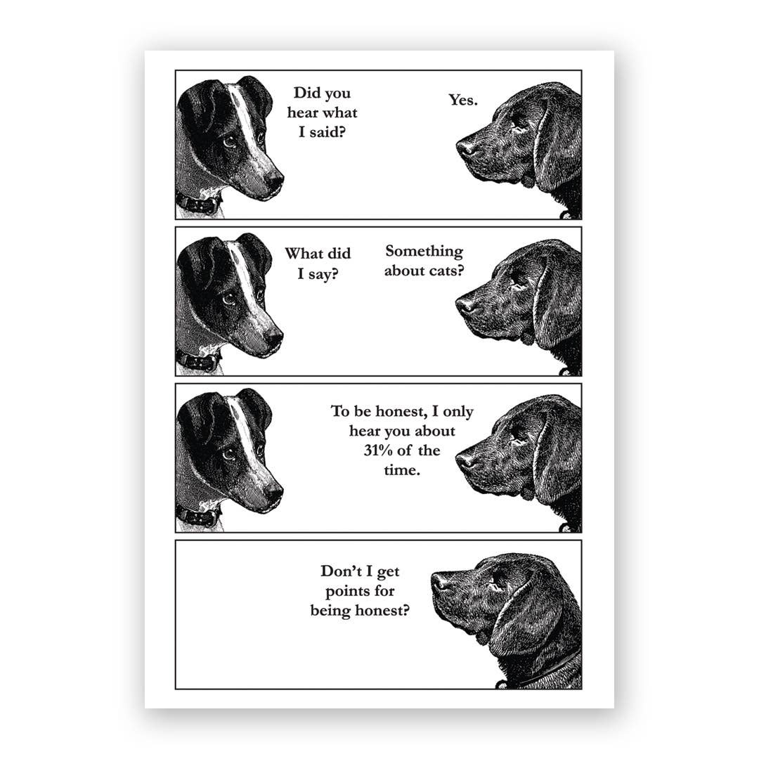 The Mincing Mockingbird: Listening Dogs