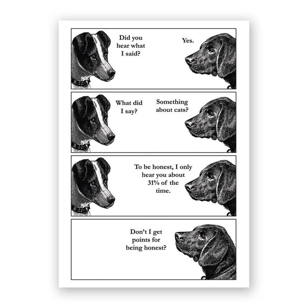 The Mincing Mockingbird: Listening Dogs