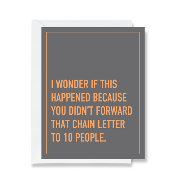 Ink & Attitude: Chain Letter