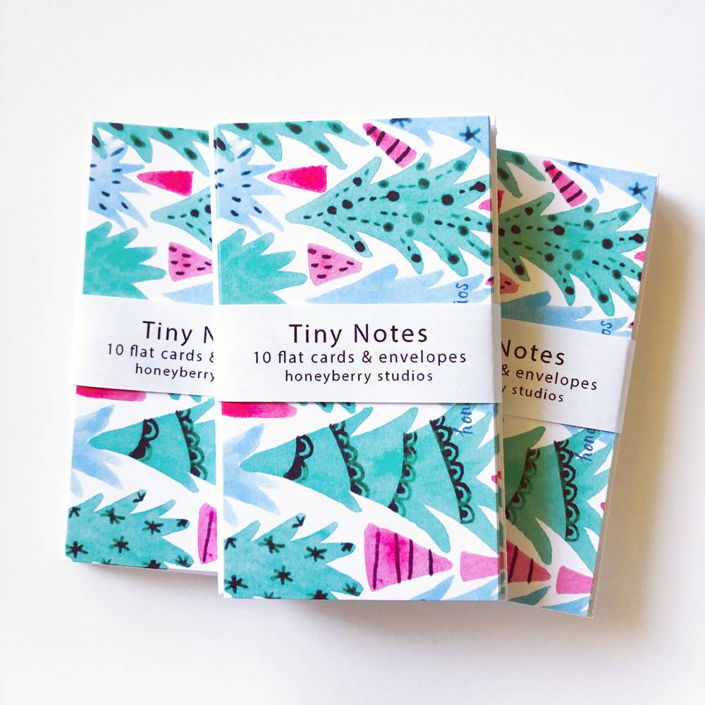 Honeyberry: Christmas Forest Tiny Notes