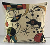 Natural Habitat: Chain Stitch Pillow, Miro #8 Cream, 18"