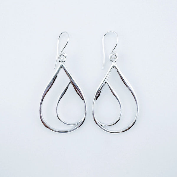 Jolica: Elements Earrings, Silver