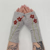 Sardine Clothing Co: Wildflower Fingerless Gloves