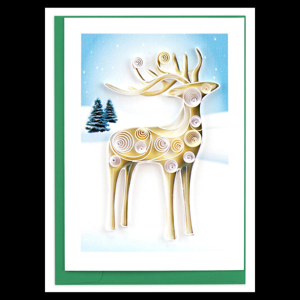 Reindeer Gift Enclosure Gift Enclosure Mini Card