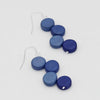 Sylca: Eva Earrings, Blue Ombre