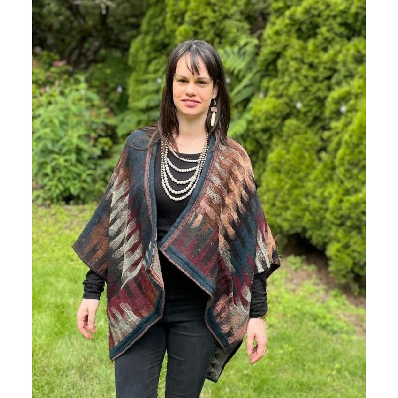 In Style: Reversible Poncho