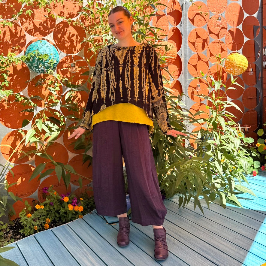 Eleven Stitch: Tucked Hem Pant