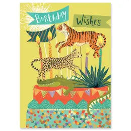Louise Tiler: Jungle Cake Card