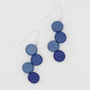 Sylca: Eva Earrings, Blue Ombre