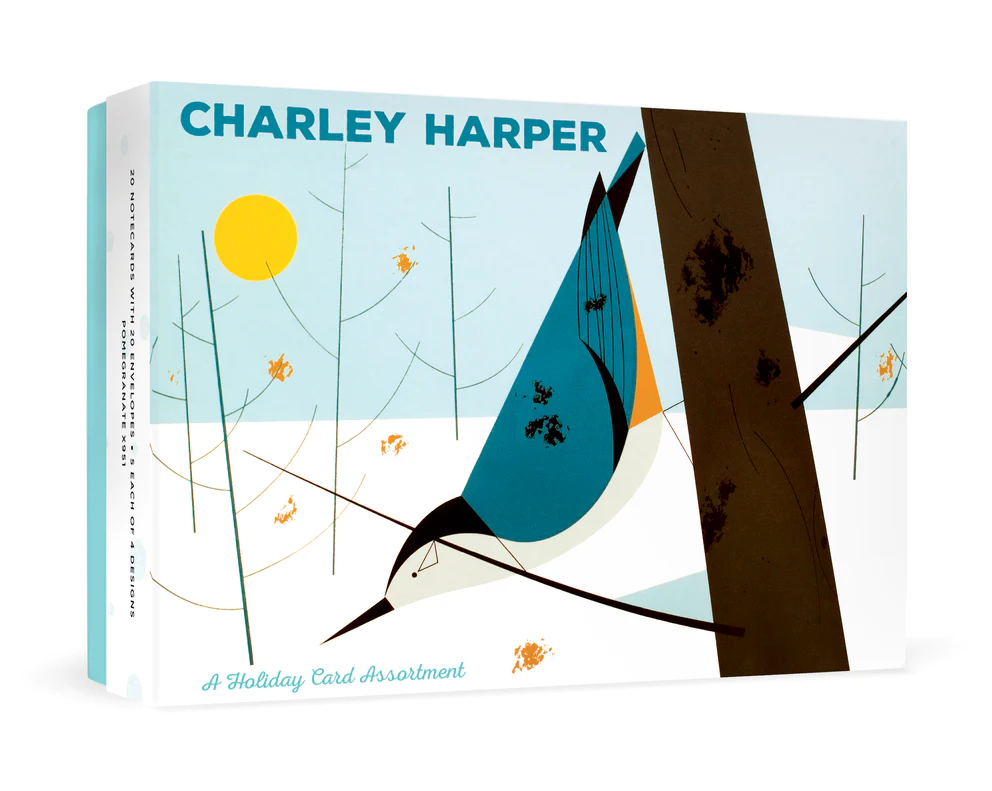 Pomegranate: Charley Harper: Birds Holiday Card Assortment