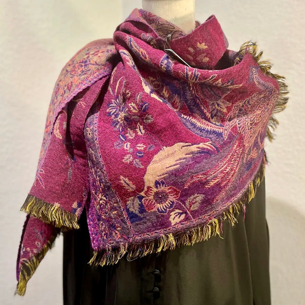 In Style: Asymmetric Shawl