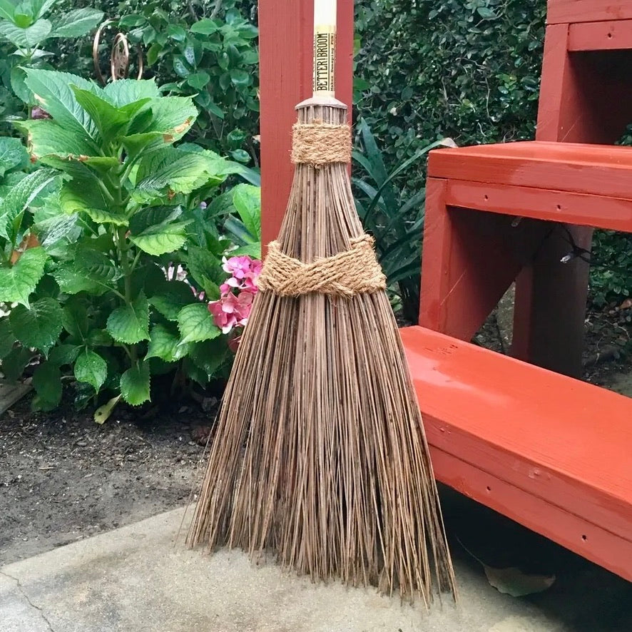 Better Broom: Coconut palm broom