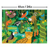 Petit Collage: Wild Rainforest Floor Puzzle