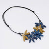 Sylca: Garland Nectar Necklace, Blue