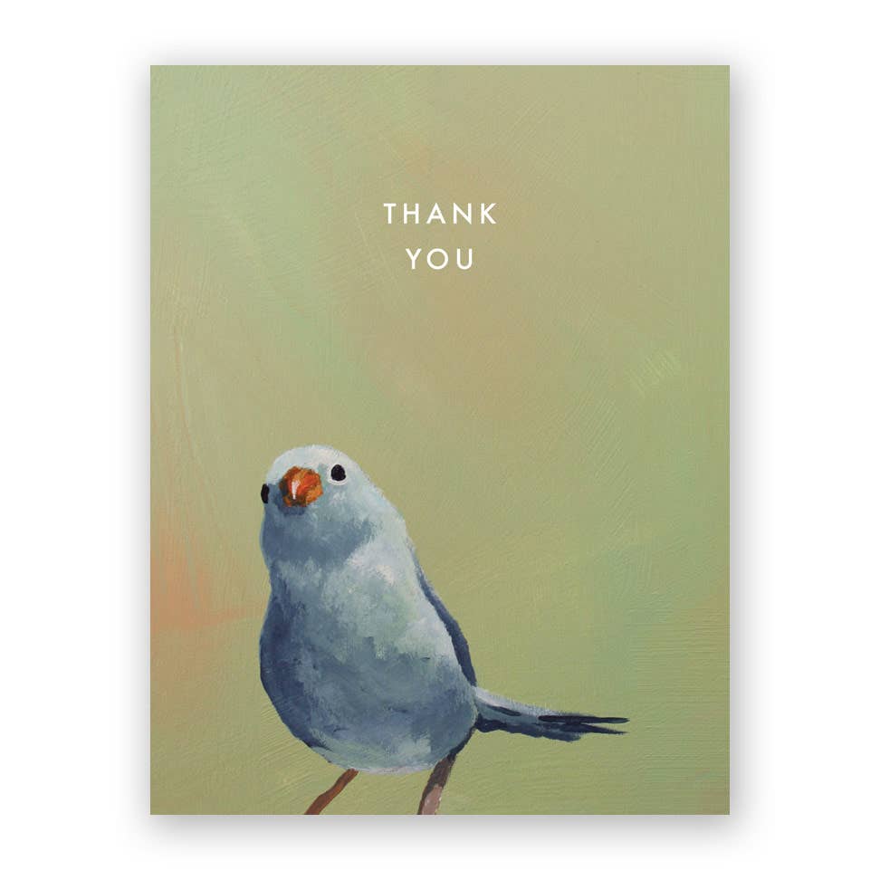 The Mincing Mockingbird: Blue Bird Thank You